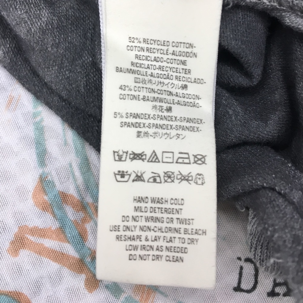 COPY - Free People | We The Free | Long Sleeve V-neck Tunic Tee Gray size S Sma… - Picture 9 of 9